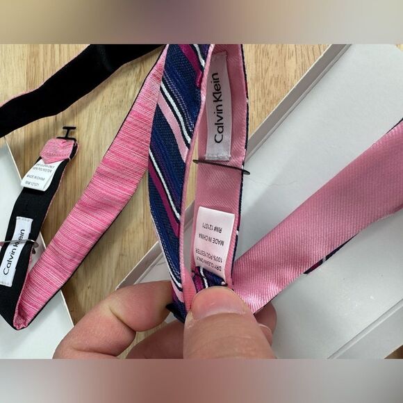 Calvin Klein Bow Ties Lot of 4 - Picture 4 of 6